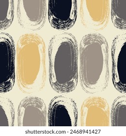 Seamless geometric pattern. Color print.