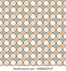 Seamless geometric pattern. Color print.