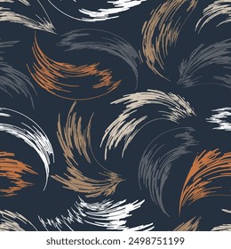 Seamless geometric pattern. Color print.