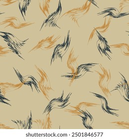 Seamless geometric pattern. Color print.