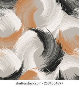 Seamless geometric pattern. Color print.