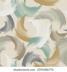 Seamless geometric pattern. Color print.
