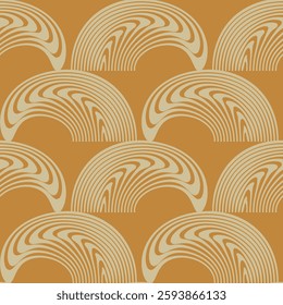 Seamless geometric pattern. Color print.