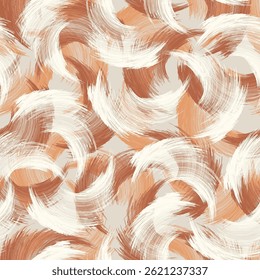 Seamless geometric pattern. Color print.