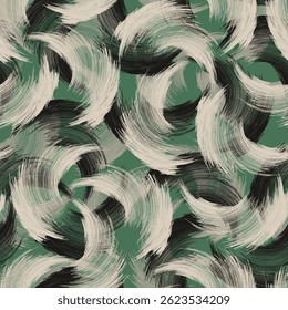 Seamless geometric pattern. Color print.