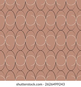 Seamless geometric pattern. Color print.