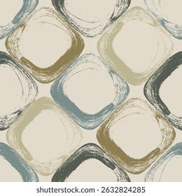 Seamless geometric pattern. Color print.