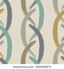 Seamless geometric pattern. Color print.