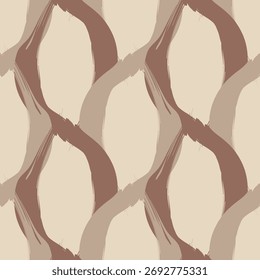 Seamless geometric pattern. Color print.