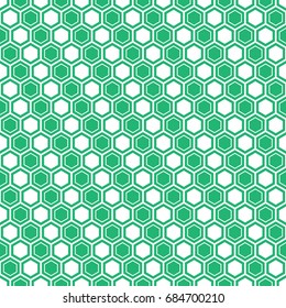 Seamless geometric pattern with colored elements, vector abstract background