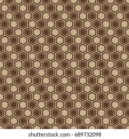 Seamless geometric pattern with colored elements, vector abstract background