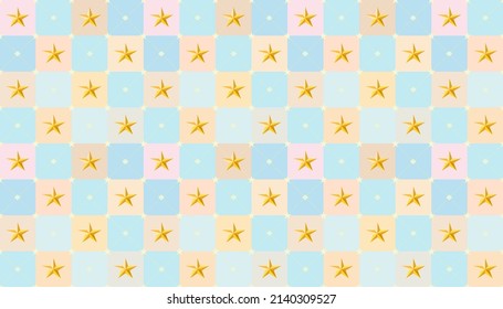 Seamless geometric pattern of colored lines. Abstract Colorful Lines Connection, Vector Background