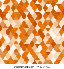 Seamless geometric pattern of colored triangles. Abstract background of geometric shapes. Geometric mosaic of triangles