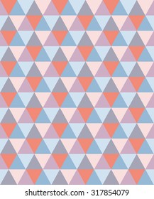 Seamless geometric pattern. Colorful bright background with triangles.