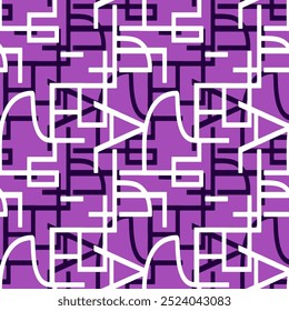 Seamless geometric pattern. colorful geometric design for textile