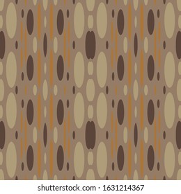 Seamless geometric pattern with colorful elements, vector background.