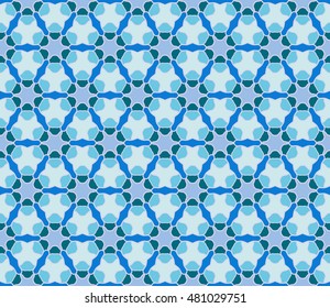 Seamless geometric pattern, colorful fabric texture, seamless background. Contemporary graphic design, ethnic arabic, indian ornament. Vector illustration