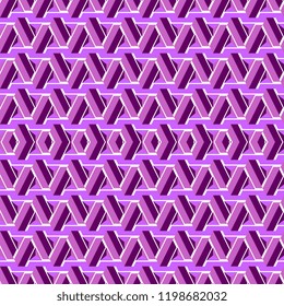Seamless geometric pattern with colorful triangle tile background. Multicolor abstract vector illustration for wallpaper decoration scandinavian style.