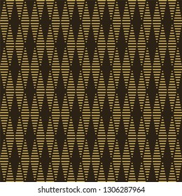 Seamless geometric pattern. Dark background template  for your design. Vector image