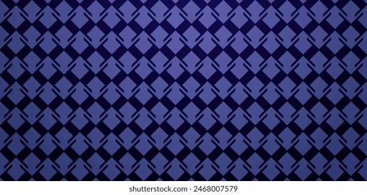seamless geometric pattern dark blue and black background square shape for abstract illustration wallpaper, fabric, textile, book cover, wrapping paper, decorative background, printing creative design