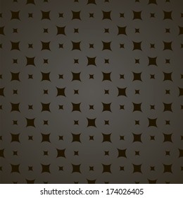 seamless geometric pattern, dark vector illustration