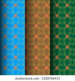 Seamless and  geometric pattern Design with abstract pattern background design template