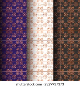 Seamless and  geometric pattern Design with abstract pattern background design template