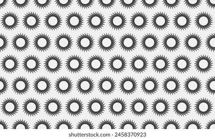 Nahtloses geometrisches Musterdesign. Abstrakter technischer Hintergrund. Einfache Vektorgrafik Ornament für Web-Hintergrund oder Stoff, Papierdruck.