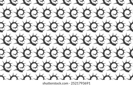 Design de padrão geométrico contínuo. Resumo técnico. Ornamento vetor simples para fundo ou tecido web, impressão de papel.