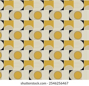 seamless geometric pattern design art work.