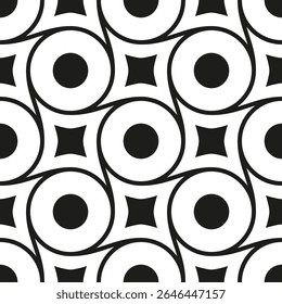 Seamless geometric pattern design background