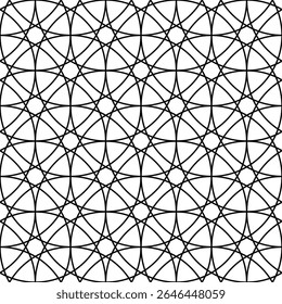 Seamless geometric pattern design background