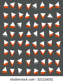Seamless geometric pattern design. Can be used in textiles, web, print.