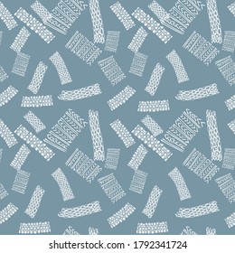 Seamless geometric pattern. Design for fabric, paper, textiles, ceramics, wallpaper. Vector graphic ornament.