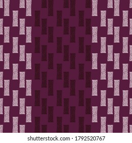Patrón geométrico sin foco. Diseño para tela, papel, textiles, cerámica, papel pintado. Ornamento gráfico vectorial.