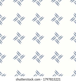 Seamless geometric pattern. Design for fabric, paper, textiles, ceramics, wallpaper. Vector graphic ornament.