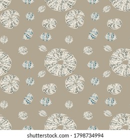 Seamless geometric pattern. Design for fabric, paper, textiles, ceramics, wallpaper. Vector graphic ornament.