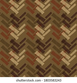 Seamless geometric pattern. Design for fabric, paper, textiles, ceramics, wallpaper. Vector graphic ornament.