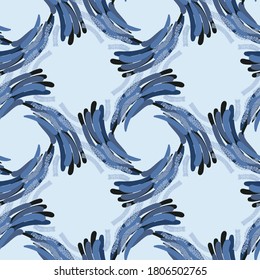 Seamless geometric pattern. Design for fabric, paper, textiles, ceramics, wallpaper. Vector graphic ornament.