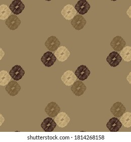 Seamless geometric pattern. Design for fabric, paper, textiles, ceramics, wallpaper. Vector graphic ornament.