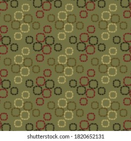 Seamless geometric pattern. Design for fabric, paper, textiles, ceramics, wallpaper. Vector graphic ornament.