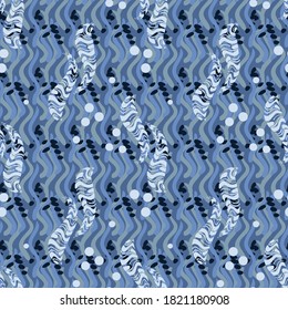 Seamless geometric pattern. Design for fabric, paper, textiles, ceramics, wallpaper. Vector graphic ornament.