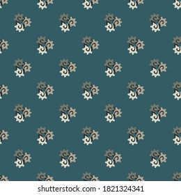 Seamless geometric pattern. Design for fabric, paper, textiles, ceramics, wallpaper. Vector graphic ornament.