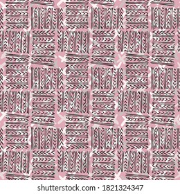 Seamless geometric pattern. Design for fabric, paper, textiles, ceramics, wallpaper. Vector graphic ornament.