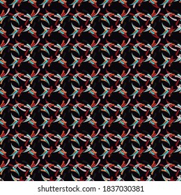 Seamless geometric pattern. Design for fabric, paper, textiles, ceramics, wallpaper. Vector graphic ornament.