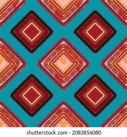 Seamless geometric pattern. Design for fabric, paper, textiles, ceramics, wallpaper. Vector graphic ornament.