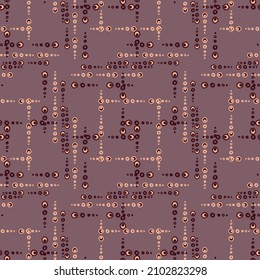 Seamless geometric pattern. Design for fabric, paper, textiles, ceramics, wallpaper. Vector graphic ornament.