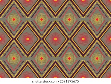 seamless  geometric pattern design for geometric fabric interior decoration wallpaper background ornament carpet print art wrapping ceramic tile