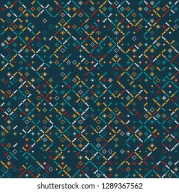 Seamless geometric pattern design illustration