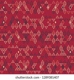 Seamless geometric pattern design illustration